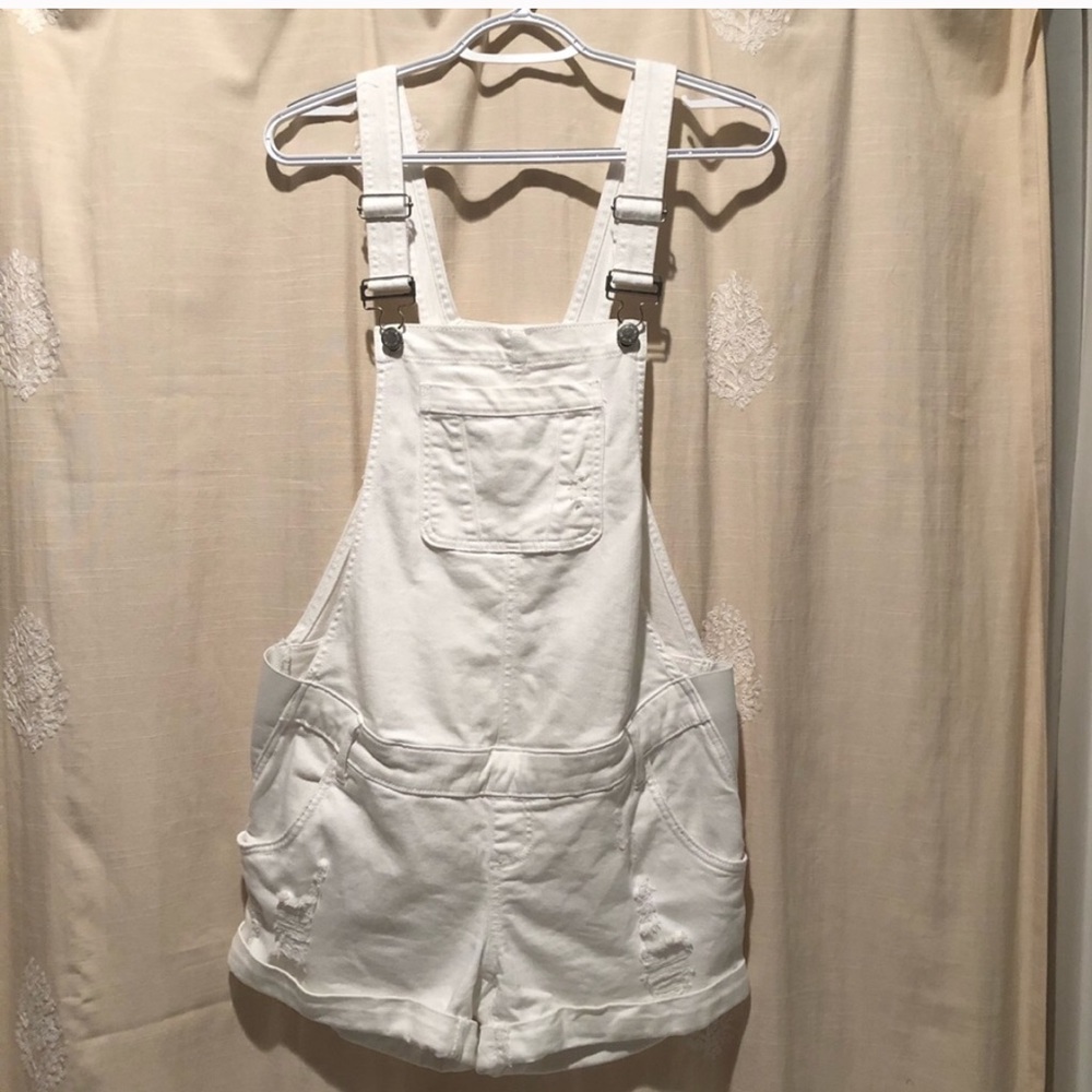 Maternity short overalls